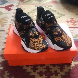 Leopard print Nike sneakers